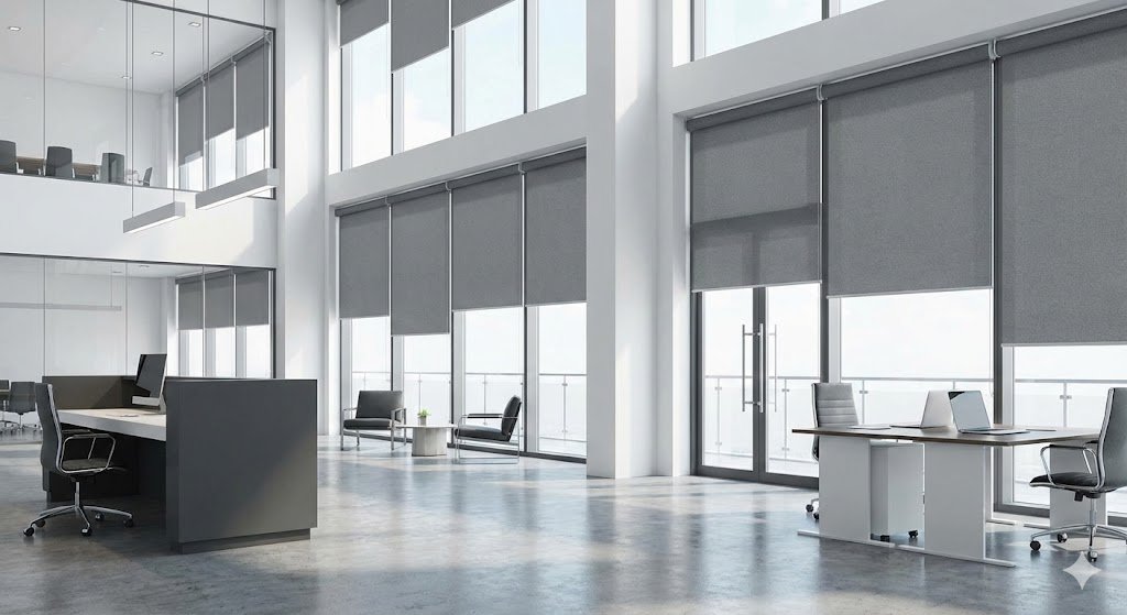 Commercial window coverings for Las Vegas offices
