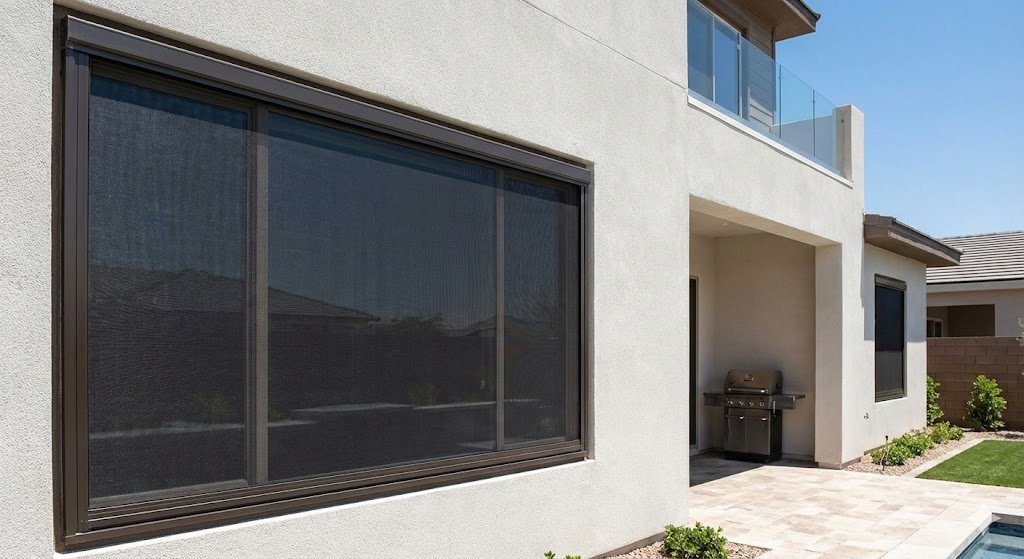 Exterior Solar Screens for Las Vegas homes