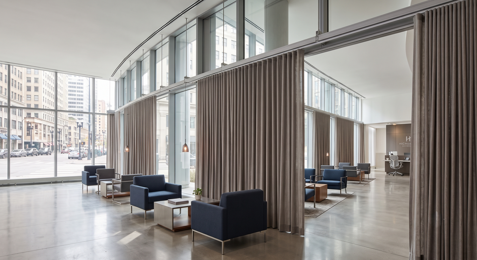 Hotel window treatments and commercial drapery in Las Vegas