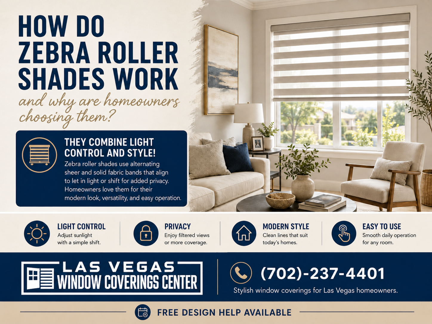 How Do Zebra Roller Shades Work, and Why Are Homeowners Choosing Them
