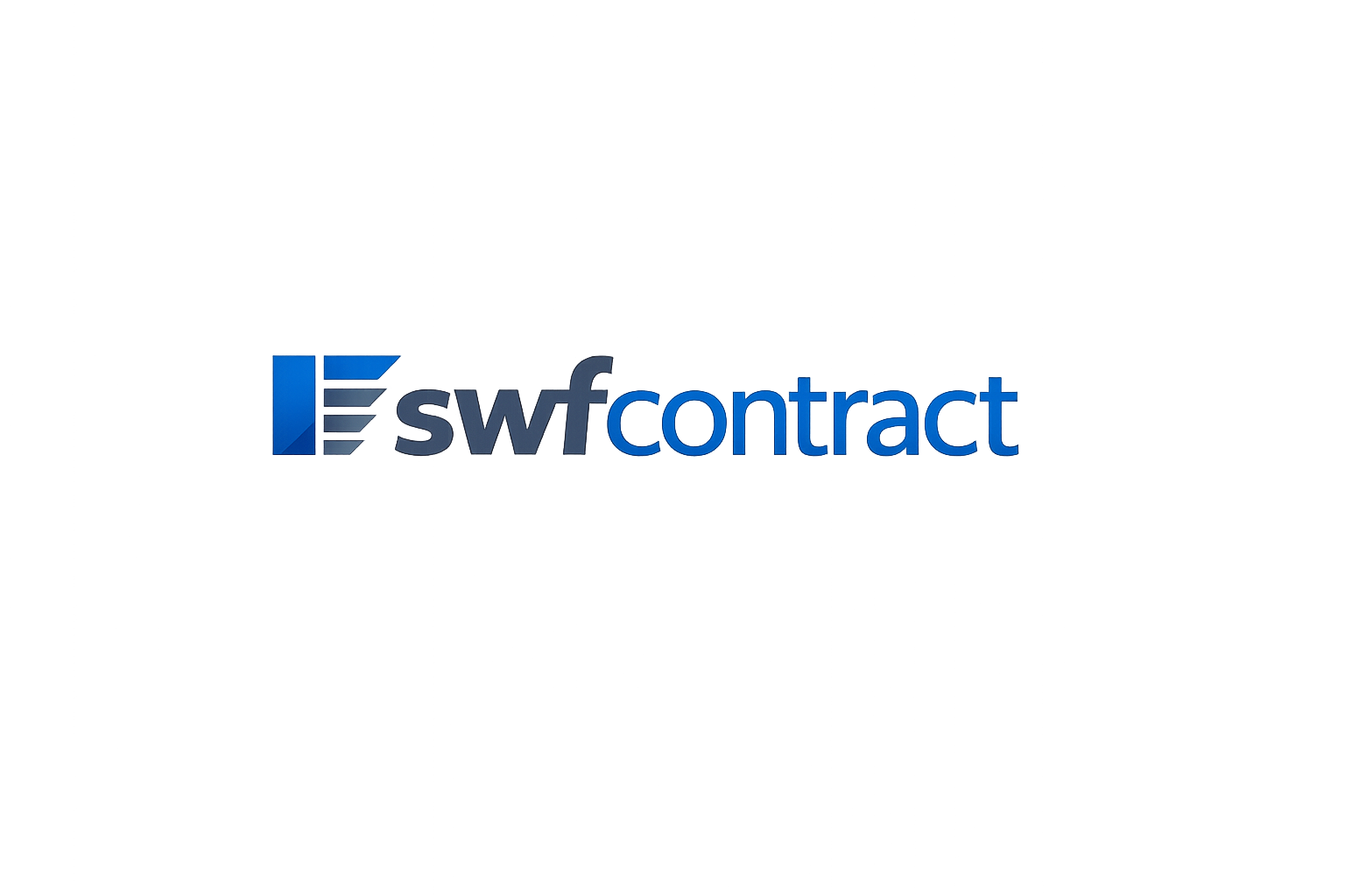 SWFContract window covering brand logo